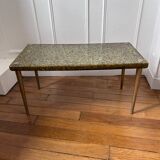 Glass terazo coffee table