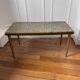 Glass terrazzo coffee table