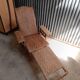 Sunbathing - Vintage rattan wicker loungers