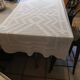 Handmade crochet table runner