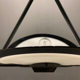Architectural Italian Black & White Light Pendant