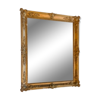 Miroir doré XIXème - 81x99cm