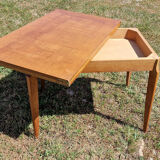 Table année 50 plateau pivotant