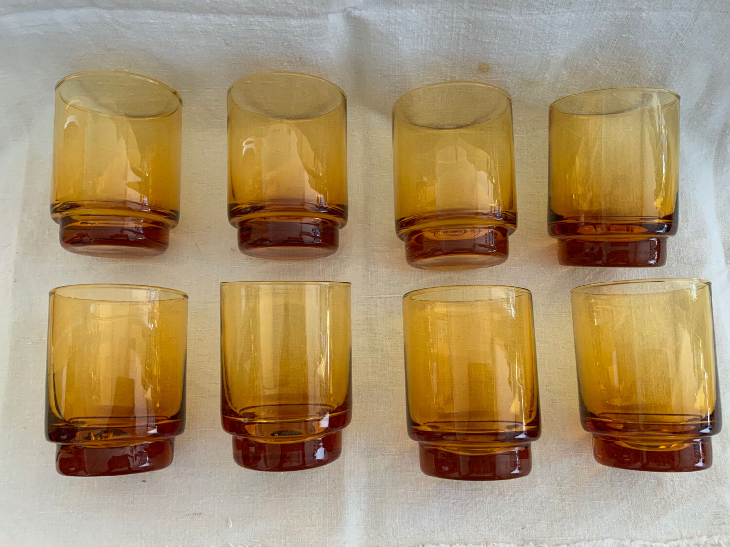 Verres ambres