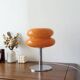 Lampe style vintage en forme de macaron