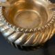 Vintage gold-plated copper/brass ashtray