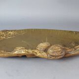 A. Marionnet Art Nouveau centerpiece gilt bronze, signed 41x30 cm C