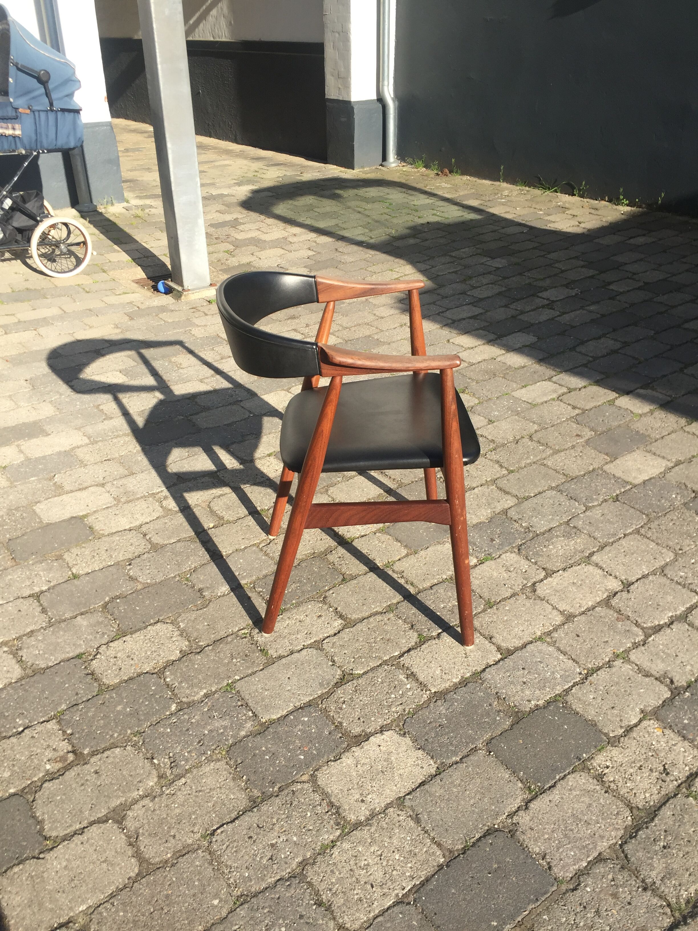 Danish midcentury teak armchair