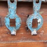 Antique Burmese teak dowry chest