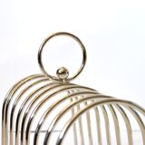 Vintage silver-plated toast rack with ball feet 1960 – Brunch Bistrot