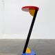 Postmodern wooden plant stand or side table