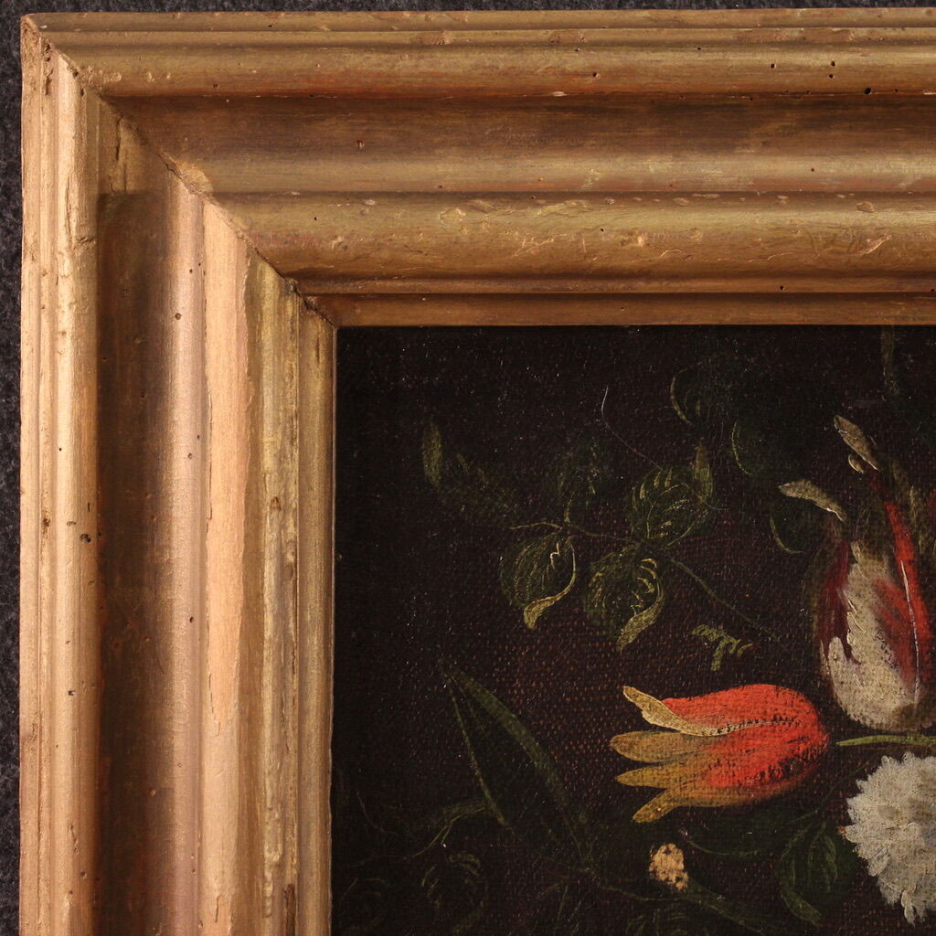 Great 18th century still life with animals, flowers and fruit