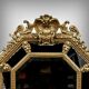 Miroir à parcloses, style Louis XV – Milieu XIXe