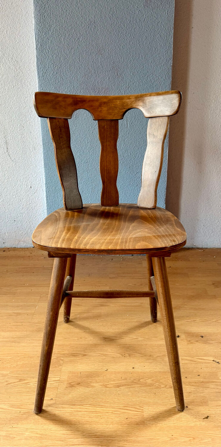 Bistro Chair / Wood / Vintage / Baumann style (MARCOREST)