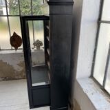 Napoleon 3 walnut window glass cabinet