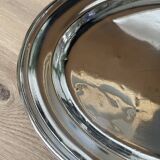 Silver-plated serving dish from the Hôtel des Anglais in Le Touquet