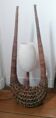 Lamp made of rope and resin - Bohemian, nautical, natural, ethnic.