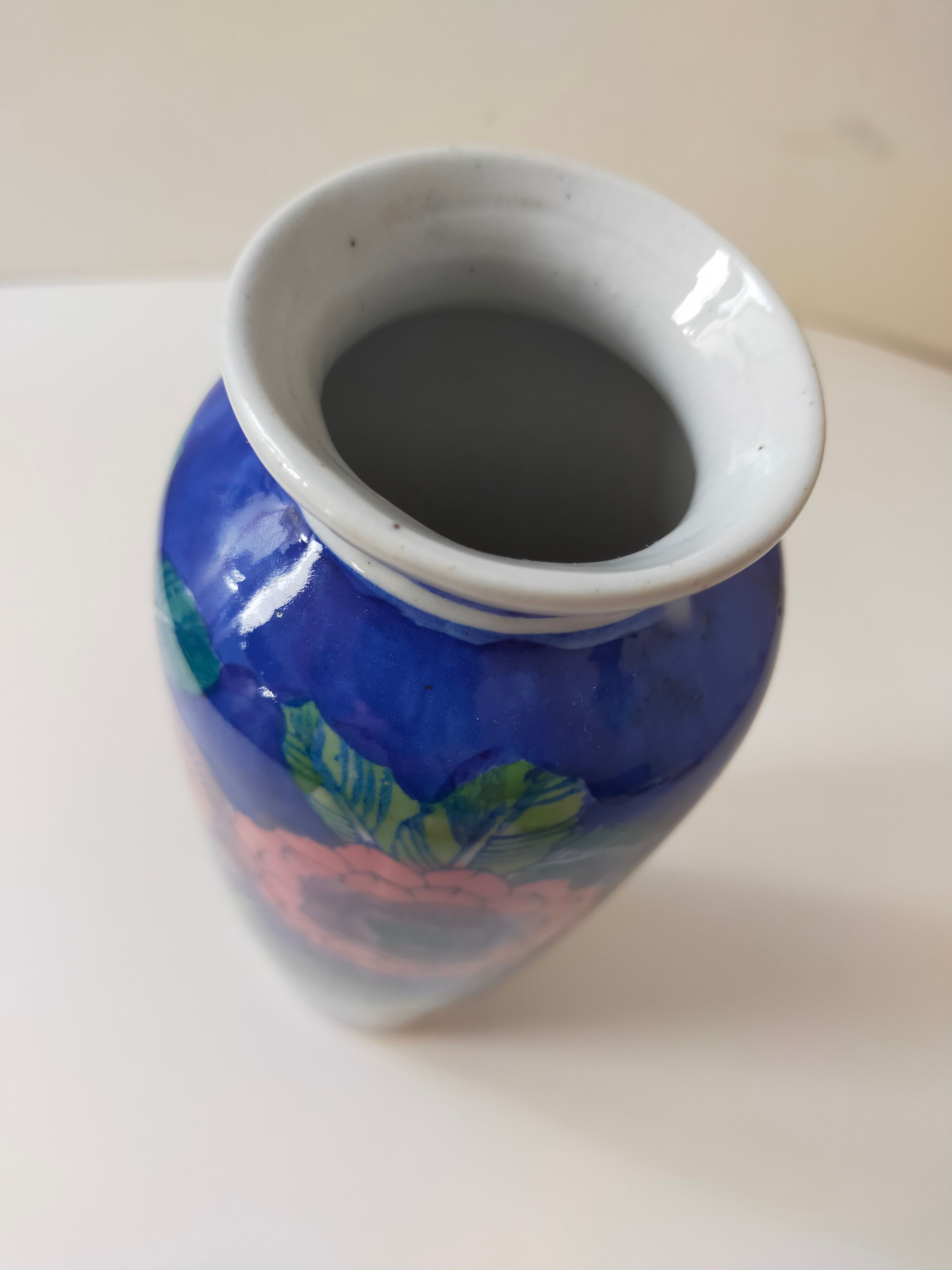 Japanese vase in bloom