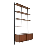 E22 wall library by Osvaldo Borsani for Tecno, 1950s