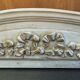 Fronton patine shabby chic gustavien 87 cm