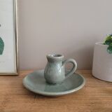 La Redoute x Selency ceramic candle holder 20 gray