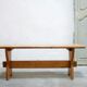 Banc de ferme en bois