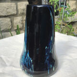 Blown glass vase Claude Morin 1979