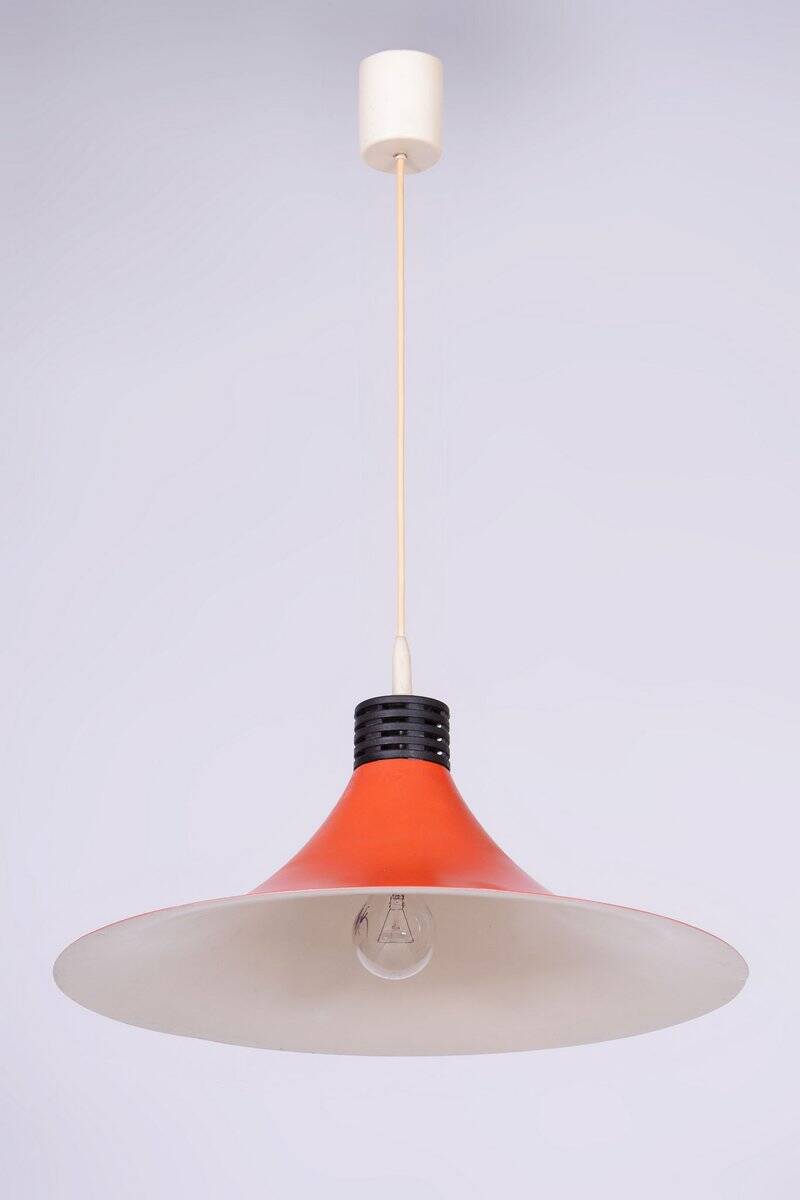 Mid-Century Aluminium Chandelier by Guzzini for Meblo, Italy, 1970s
