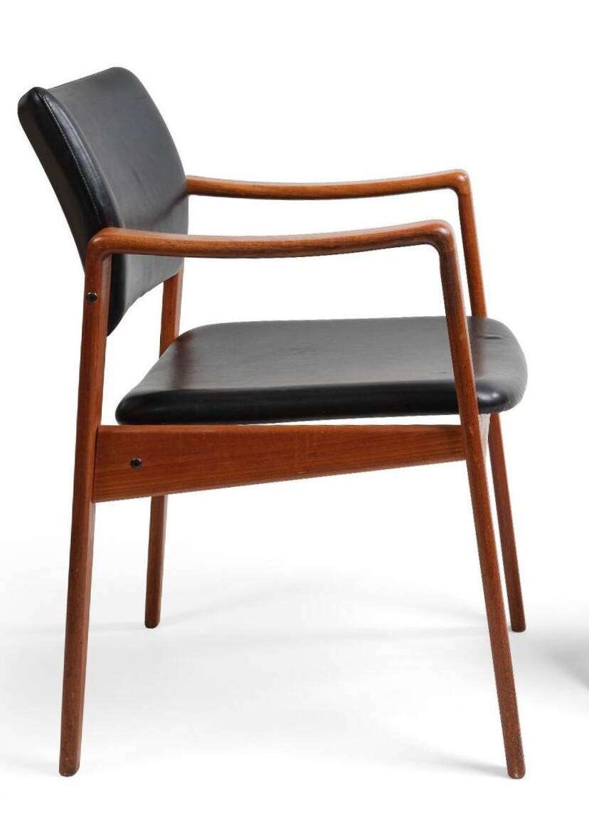 Paire de fauteuils en teck, Komfort Möbler