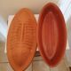 Fish shaped terracotta cooking dish