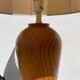 Large wooden lamp from IKEA, vintage design, 1980s