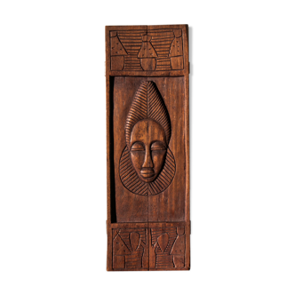 Awalé african wooden games