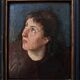 Oil painting Portrait of a woman 19th century