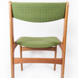 Set of four dining room chairs in teak by Erik Buch, 1960s