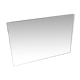 Miroir biseauté rectangulaire 60x42cm