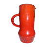 Pitcher in red ceramic