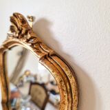 Small baroque mirror louis xv style