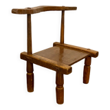 Traditional old Baoulé chair