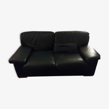 Leather sofa Roche Bobois