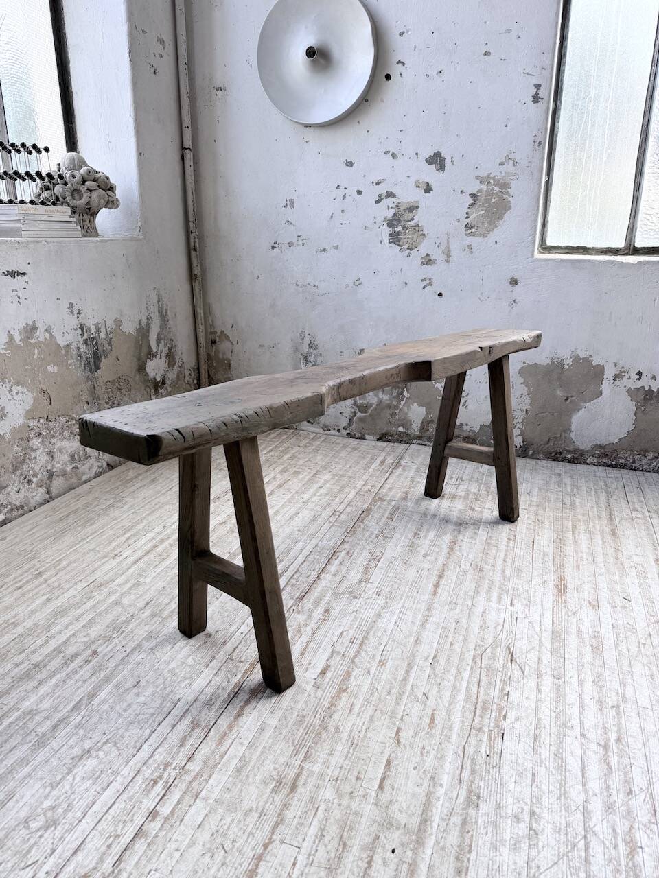 Banc console établi 1950