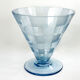 French art deco large conic glass vase, 1920