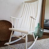 Rocking-chair scandinavian 1960 - model "grandessa" editor Nesto