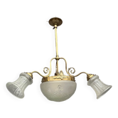 Louis XV style chandelier.