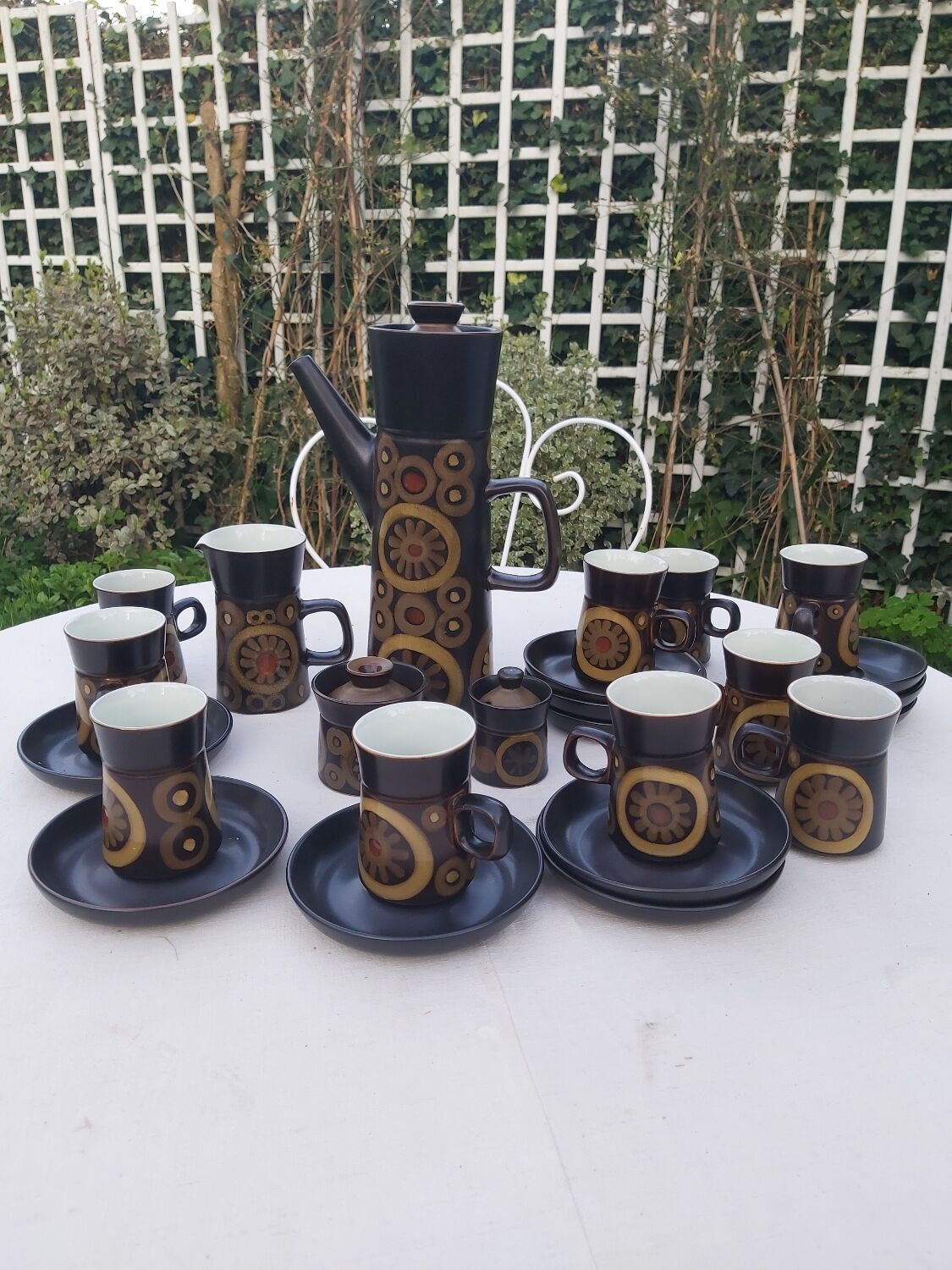 English coffee service DENBY