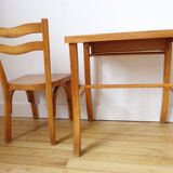 Bureau enfant baumann et sa chaise