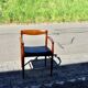 Vintage teak and leather office chair by henry walter klein for bramin denmark 1960s