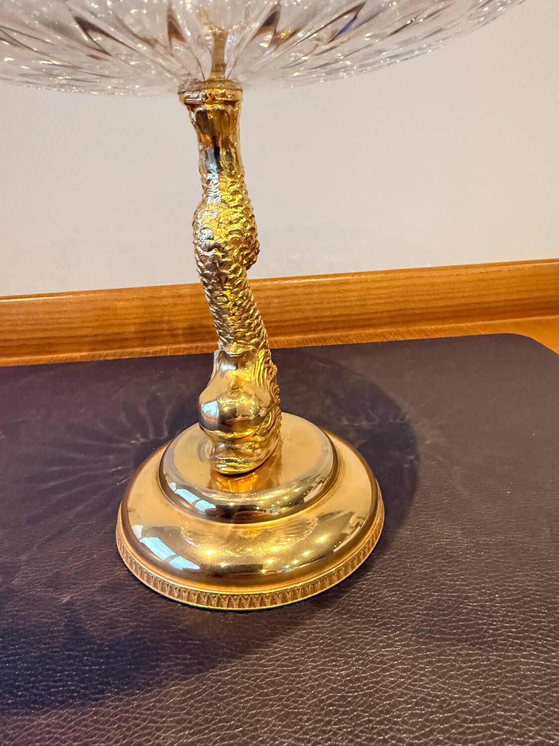 Val Saint Lambert fruit bowl VSL