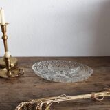 Glass compartment dish