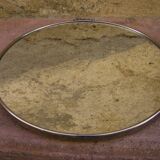 Round barber mirror