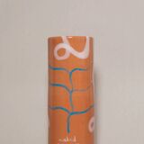 Sea shells - terracotta ceramic vase